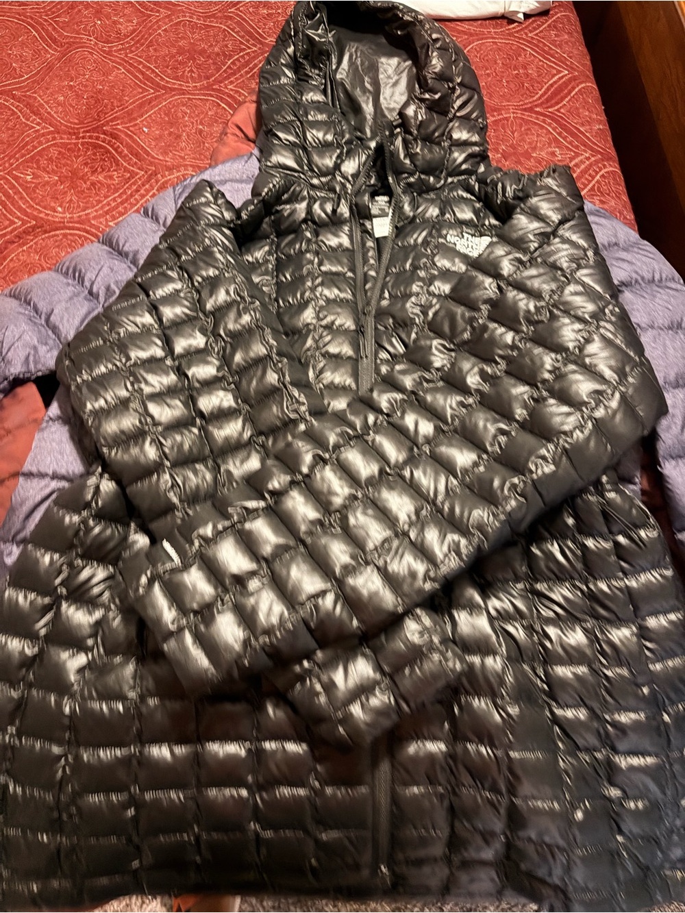The North Face Quilted Hooded Puffer Jacket